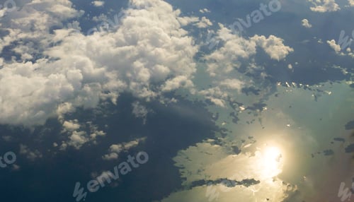 Preview: Dramatic dark storm rain clouds black sky background. Dark thunderstorm clouds rainny atmosphere. Me