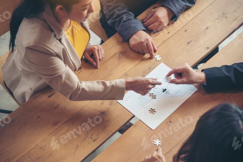 Preview: Implement improve puzzel solve connections together with synergy strategy team building organizing c
