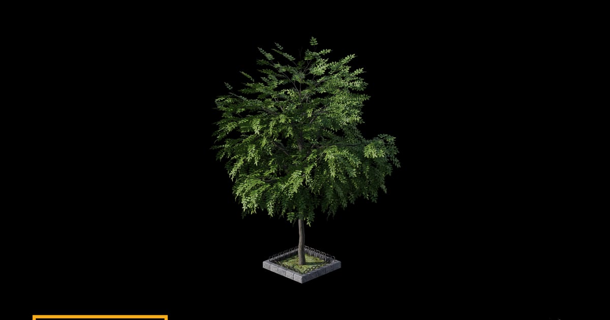 Kitbash : rues de la ville - Arbre A , Modèles Y compris : la nature et ...