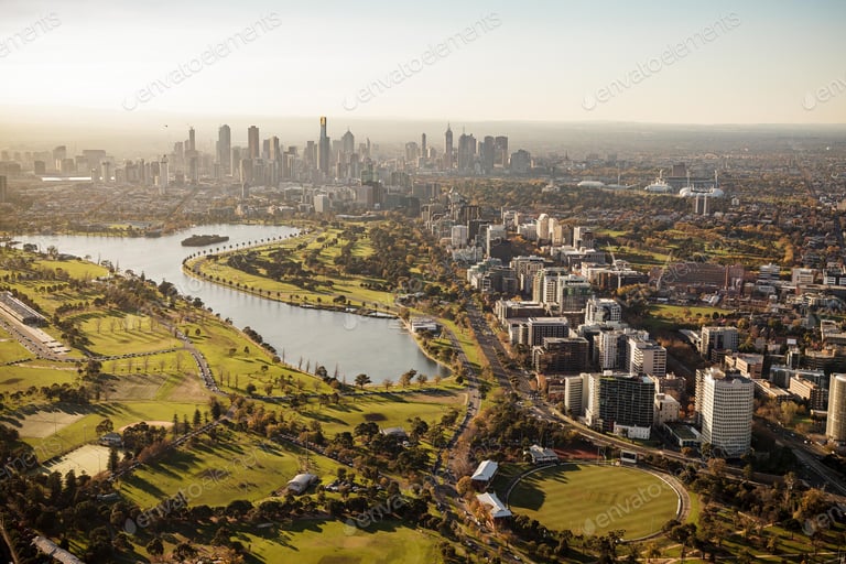 Melbourne Aerial View