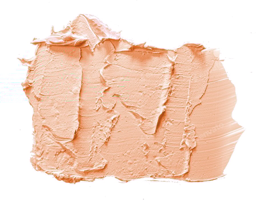 Cover for Cosmetic stains of Peach fuzz color of the Year 2024