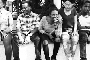 Friends People Group Teamwork Diversity