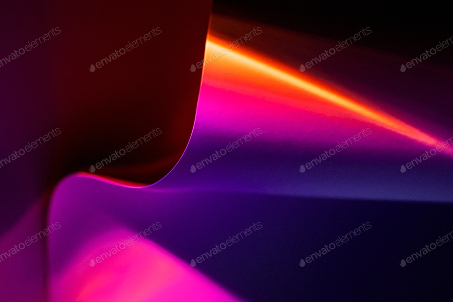Cover for Light background with sunset projector lamp