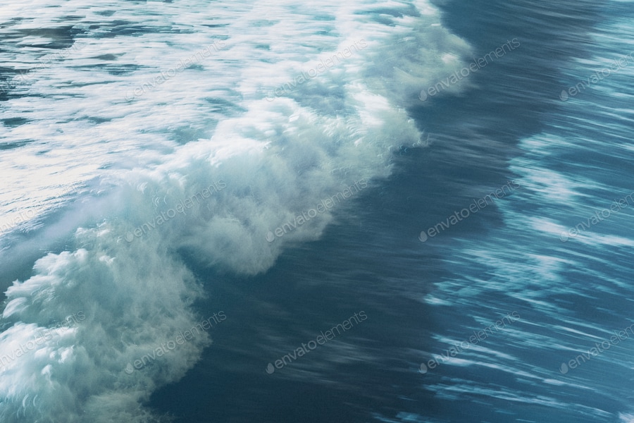 Cover for Crashing ocean waves textured background