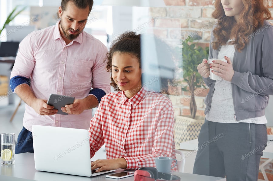 Creative team brainstorming new solutions