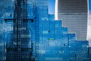 Commercial architecture in London