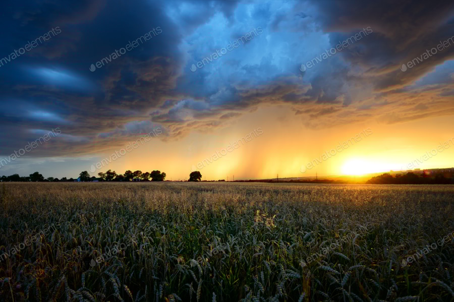 Cover for Stormy day at Prague